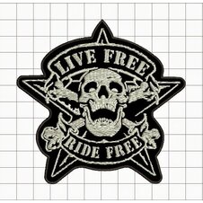 Nášivka Live free /m